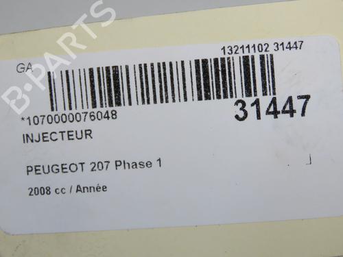 Used Injector Injector PEUGEOT 207 (WA_, WC_) 1.4 HDi (68 hp) 34498035 34498035
