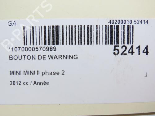 Warning switch MINI MINI (R56) One | BP28830203I22 - Image 2