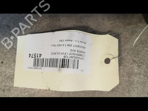 Used Left front window switch PEUGEOT 206 Hatchback (2A/C) 1.4 HDi eco 70 (68 hp) 9612359