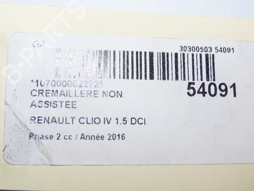 Steering rack RENAULT CLIO IV (BH_) 1.5 dCi 75 | BP29379899M22 