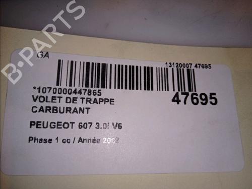 Fuel flap PEUGEOT 607 (9D, 9U) 3.0 V6 24V | BP14950119C131 