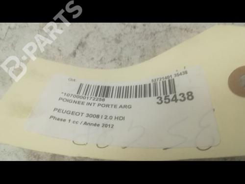 Rear left interior door handle PEUGEOT 3008 I MPV (0U_) 2.0 HDi Hybrid4 | BP9602074I15 