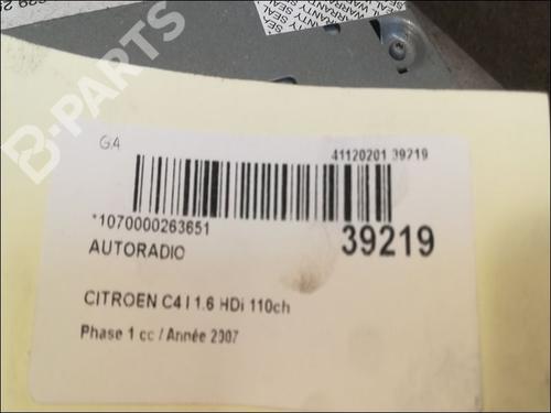 Radio CITROËN C4 Coupe (LA_) 1.6 HDi | BP9611701E6 