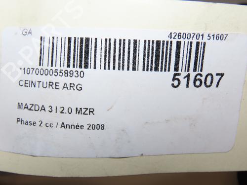 Rear left seatbelt MAZDA 3 (BK) 2.0 (BKEP) | BP23064648I29 - Image 4
