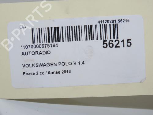 Radio VW POLO V (6R1, 6C1) 1.4 TDI | BP32354735E6