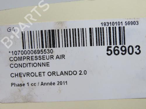 AC compressor CHEVROLET ORLANDO (J309) 2.0 D | BP31912106M34 