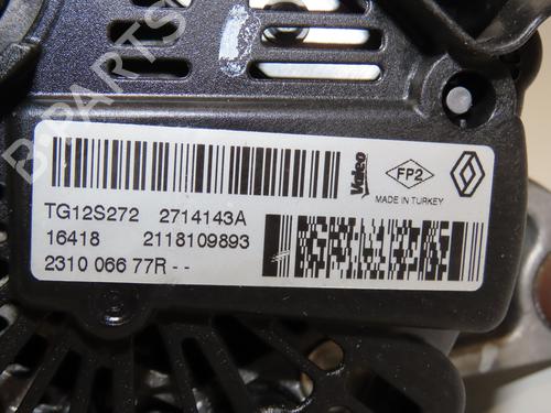 Alternator RENAULT CAPTUR I (J5_, H5_) 1.2 TCe 120 | BP38915787M7 - Image 3
