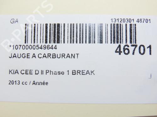 Fuel pump KIA CEE'D Sportswagon (JD) 1.6 CRDi 128 | BP19170649M76 