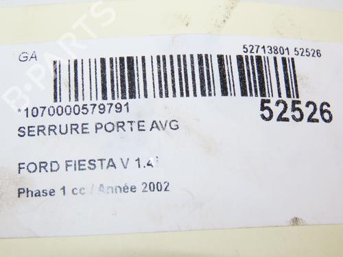 Used Front left lock FORD FIESTA V (JH_, JD_) 1.4 16V (80 hp) 28831657