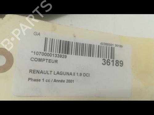 Used Instrument cluster RENAULT LAGUNA II (BG0/1_) 1.9 dCi (BG08, BG0G) (120 hp) 23174761