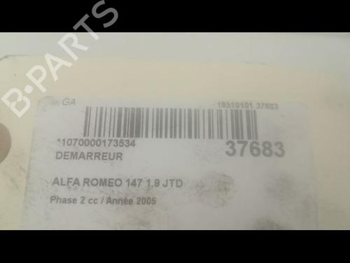 Used Starter ALFA ROMEO 147 (937_) 1.9 JTD (937.AXD1A, 937.BXD1A, 937.AXV1A, 937.BXB1A,... (115 hp) 9603684