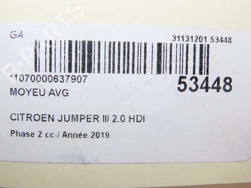 Used Right front steering knuckle CITROËN JUMPER II Van 2.0 BlueHDi 130 (130 hp) 28829844
