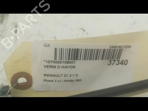 Gasdæmper bagklap RENAULT 21 (B48_) 2.1 Turbo-D (B486, B488, B48V) (88 hp) 14879740