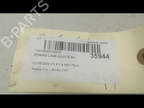Washer pump CITROËN C3 II (SC_) 1.4 HDi 70 (SC8HZC, SC8HR0, SC8HP4) | BP14881456E24 