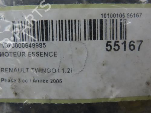 Used Engine Engine RENAULT TWINGO I (C06_) 1.2 16V (C06C, C06D, C06K) (75 hp) 31119985 31119985