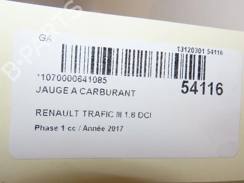 Used Fuel pump RENAULT TRAFIC III Van (FG_) 1.6 dCi 125 (FGMH) (125 hp) 29441606