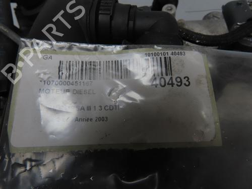 Used Engine OPEL CORSA C (X01) 1.3 CDTI (F08, F68) (70 hp) 28828643