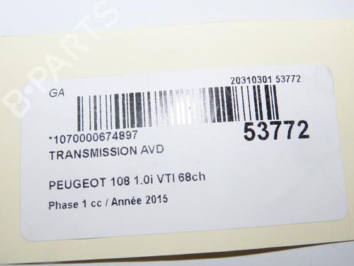Right front driveshaft PEUGEOT 108 1.0 VTi | BP36367551M39 - Image 4