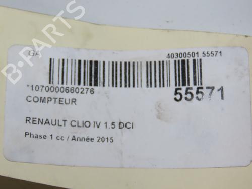 Used Instrument cluster RENAULT CLIO IV (BH_) 1.5 dCi 90 (90 hp) 31151642