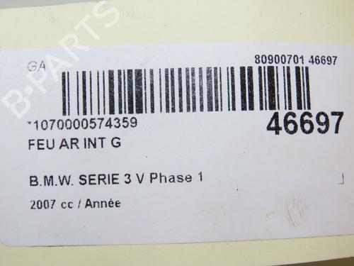 Used Left tailgate light BMW 3 (E90) 335 d (286 hp) 22535569