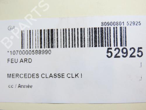 Right taillight MERCEDES-BENZ CLK (C208) CLK 230 Kompressor (208.347) | BP28969559C35 