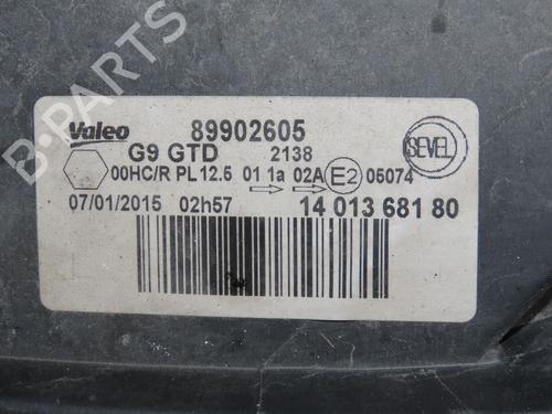 Phare gauche CITROËN JUMPY II Van 2.0 HDi 125 (128 hp) 32179193