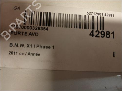 Used Right front door BMW X1 (E84) xDrive 18 d (143 hp) 9618986