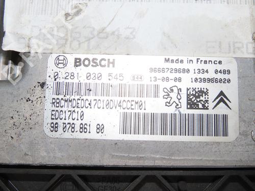 Used Engine control unit (ECU) Engine control unit (ECU) PEUGEOT 208 I (CA_, CC_) 1.4 HDi (68 hp) 9594548 9594548
