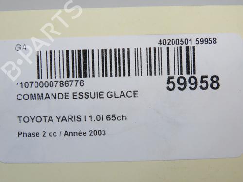 Licht + Raw Schakelaar Licht + Raw Schakelaar TOYOTA YARIS (_P1_) 1.0 (SCP10_, SCP10R) (68 hp) 37225987 37225987