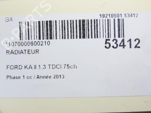 water-radiator-ford-ka-ru8-2008-2009-2010-2011-2012-2013-2014-2015-2016-28967111 main image