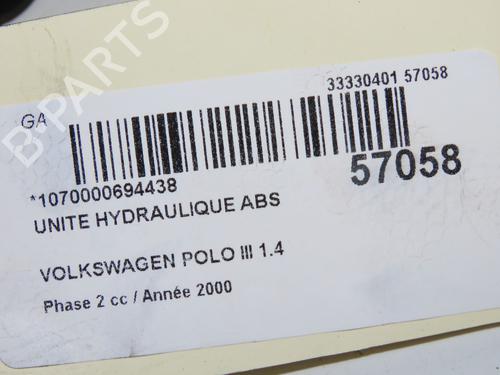 Used ABS pump ABS pump VW POLO (6N2) 1.4 (60 hp) 40026326 40026326