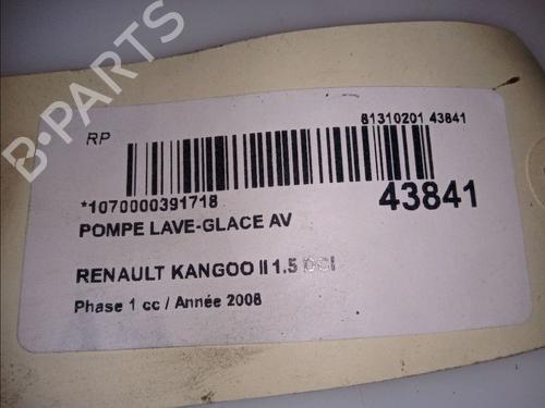 Washer pump RENAULT KANGOO / GRAND KANGOO II (KW0/1_) 1.5 dCi | BP14881642E24 