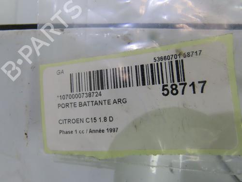 Porta mala esquerda Porta mala esquerda CITROËN C15 Box Body/MPV (VD_) 1.8 D (60 hp) 33808344 33808344