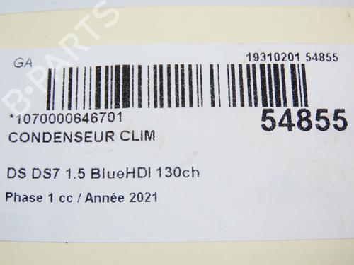 Heater matrix DS DS 7 Crossback (J4_, JR_, JC_) 1.5 BlueHDi 130 (JCYHZJ, JCYHZR) | BP28967200M63