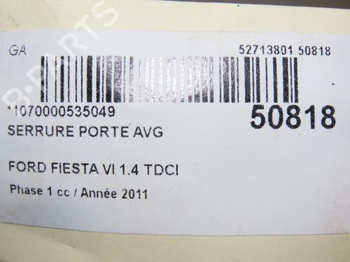 Venstre foran lås FORD FIESTA VI (CB1, CCN) 1.4 TDCi | BP28831641C98