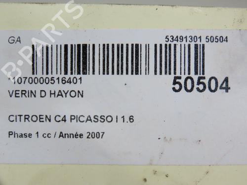 Used Tailgate lift support CITROËN C4 Picasso I MPV (UD_) 1.6 HDi (109 hp) 22774603