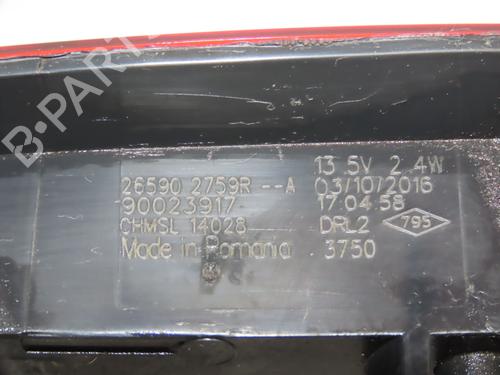Third brake light RENAULT MEGANE IV Hatchback (B9A/M/N_) 1.6 dCi 130 (B9A4) | BP39756569L11 - Image 3