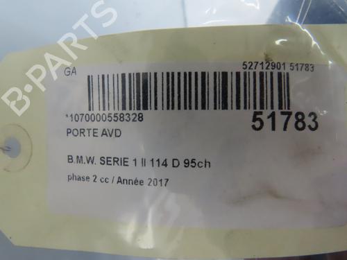 Right front door BMW 1 (F20) 114 d | BP26383657C3 