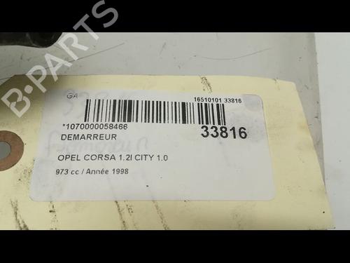 Used Starter Starter OPEL CORSA B (S93) 1.0 i 12V (F08, F68, M68) (54 hp) 9595845 9595845