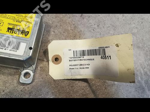 ECU airbags PEUGEOT 206 Hatchback (2A/C) 2.0 HDI 90 | BP9610784M53 
