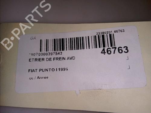 Used Right front brake caliper FIAT PUNTO (176_) 55 1.1 (54 hp) 14877768