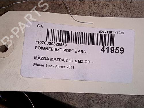 rear-left-exterior-door-handle-mazda-2-de_-dh_-14-mzr-cd-gs1d73410hpz-2007-2008-2009-2010-2011-2012-2013-2014-2015-9619110 main image