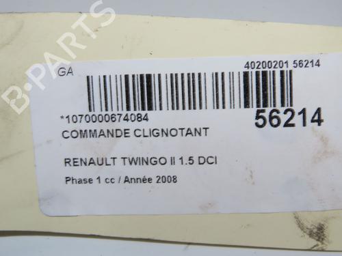 Steering column stalk RENAULT TWINGO II (CN0_) 1.5 dCi (CN0E) | BP32129640I23 