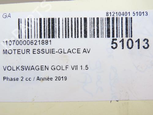 Front wiper motor VW GOLF VII (5G1, BQ1, BE1, BE2) 1.5 TSI | BP28969814M29