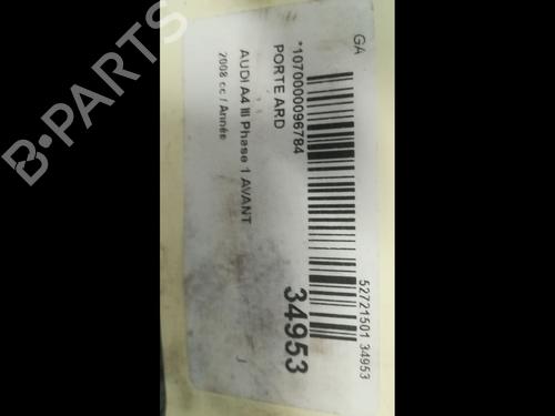 Used Right rear door AUDI A4 B7 Avant (8ED) 1.9 TDI (116 hp) 9597110