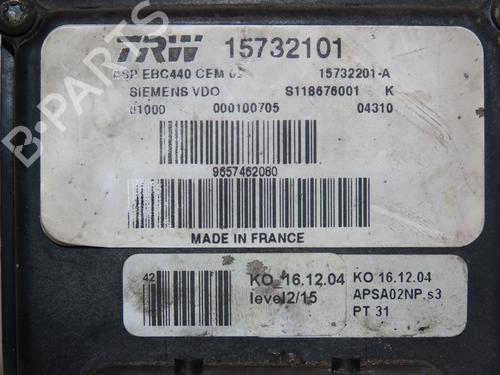 ABS pump PEUGEOT 407 (6D_) 1.6 HDi 110 (6D9HZC, 6D9HYC) | BP26383575M43 