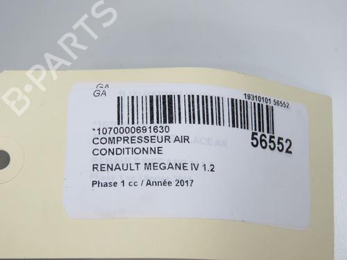 AC compressor RENAULT MEGANE IV Hatchback (B9A/M/N_) 1.2 TCe 100 (B9MS) | BP33561772M34  - Image 6