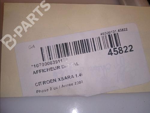 Display monitor CITROËN XSARA (N1) 1.4 i | BP11101258C48 