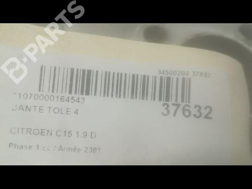 Rim CITROËN C15 Box Body/MPV (VD_) 1.9 D | BP9601586C45 