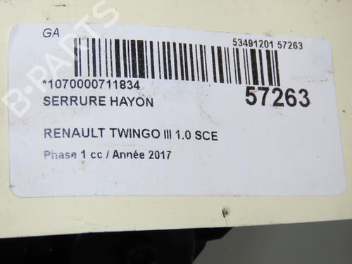 tailgate-lock-renault-twingo-iii-bcm_-bca_-2014-32658005 main image